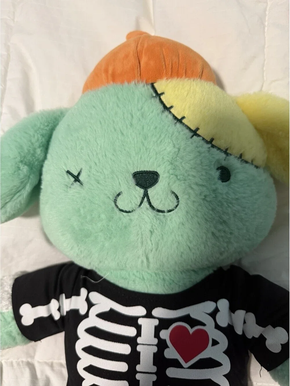 Build A Bear Halloween Plush Hello Kitty Zombie Pompompurin With Outfit